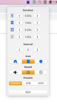Breath Pacer for MAC OSC